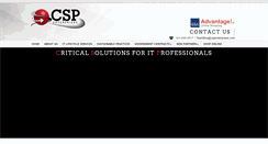 Desktop Screenshot of cspenterprises.com